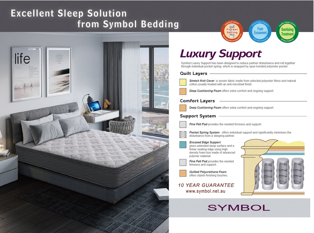 Luxury Support Mattress - Living Design Furniture