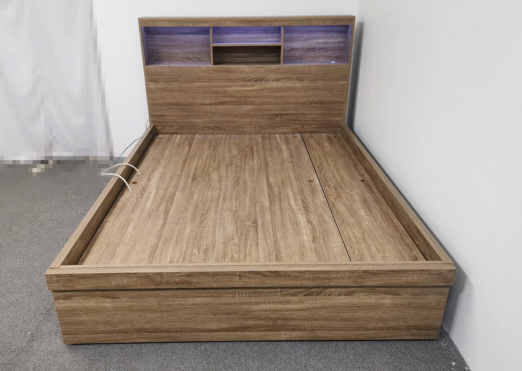 Revena Bedroom Range (Light Oak Colour) - Living Design Furniture