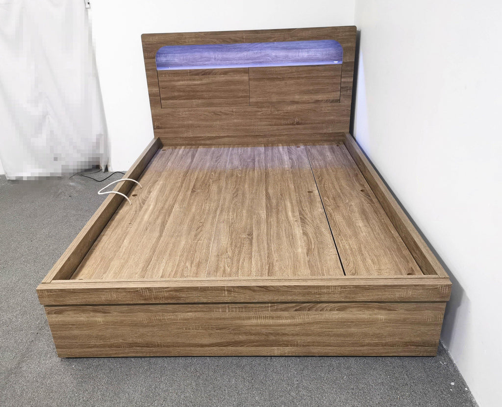 Lydia Bedroom Range (Oak Colour) - Living Design Furniture