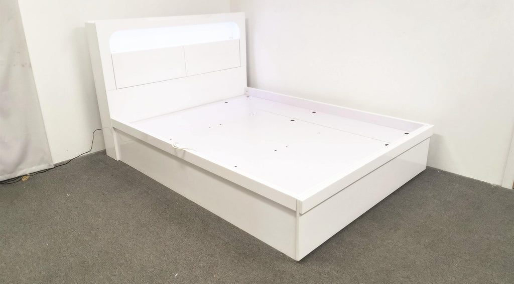 Lydia Bedroom Range (White Colour) - Living Design Furniture