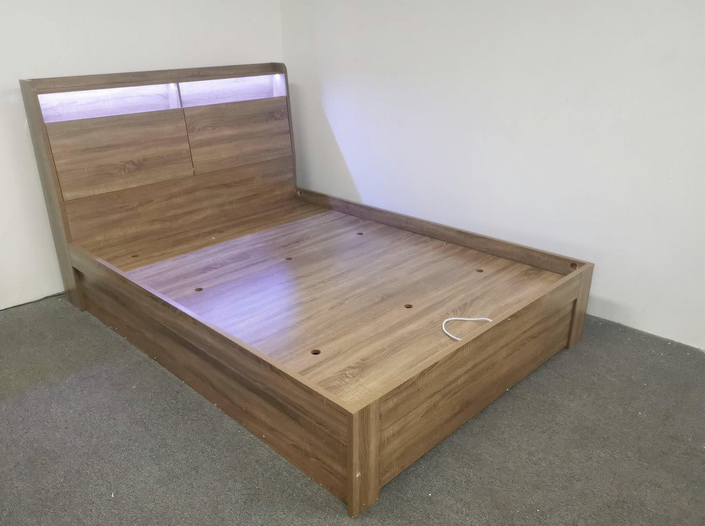 Newport Bedroom Range (Oak Colour) - Living Design Furniture