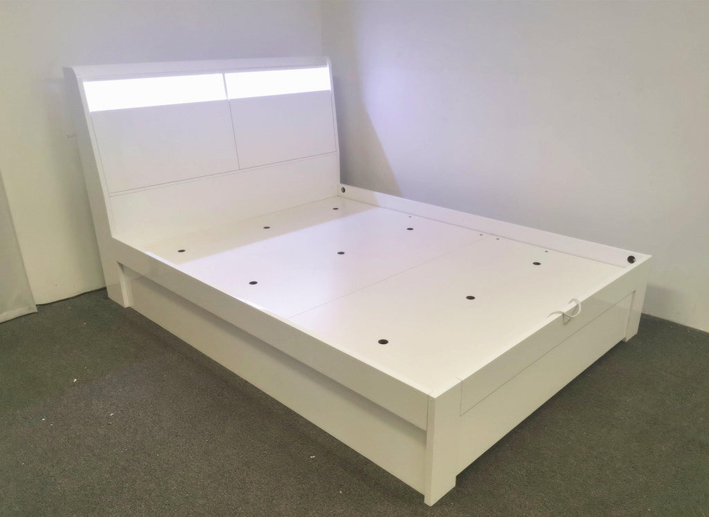 Newport Bedroom Range (White Colour) - Living Design Furniture
