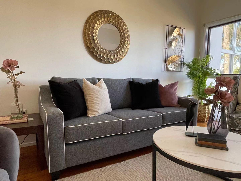 Jigsaw Fabric Lounge (Made In Australia) - Living Design Furniture